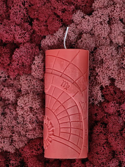 Свеча зодиакальная "Лев" стихия огонь