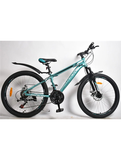 Велосипед Rook 24" MА240D Синий/серебристый