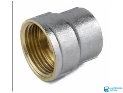 Муфта переходная VIEIR  3/4''-1/2'' вр/вр никель