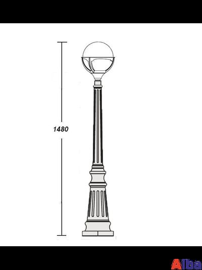 GENOVA 88111 Парковый светильник
