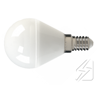 LED-лампа с цоколем Е14 шарик  G45  220V  7W  4000к