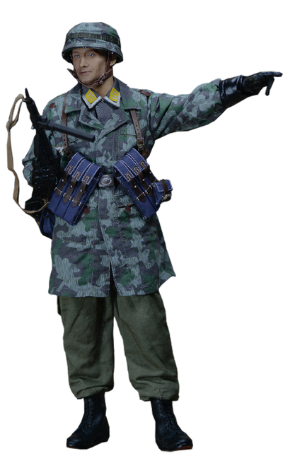 Немецкий парашютист в Арденнах, 1944 г  - КОЛЛЕКЦИОННАЯ ФИГУРКА 1/6 WWII German Fallschirmjager Ardennes 1944 (UD9009) - UJINDOU