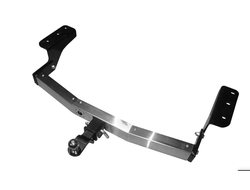 Фаркоп с накладкой из нерж. LEXUS NX с 2014 - съемный квадрат