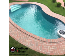 Тротуарная плитка 403 gala flamea, feldhause klinker