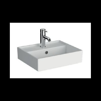 Прямоугольная раковина-чаша VitrA ArchiPlan с отверстием под смеситель, 45 см, цвет белый, 7400B003-0001