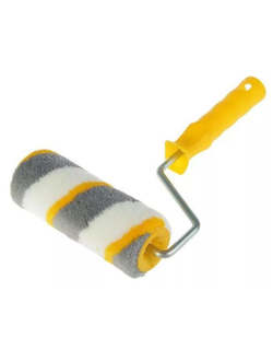 Валик 180мм, полиакрил тигр с ручкой