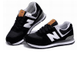 New Balance 574 черно-белые сетка (41-44) Арт. 039МF