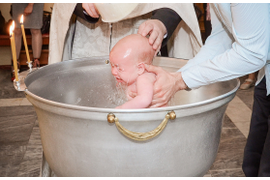 Фотосъемка крещения