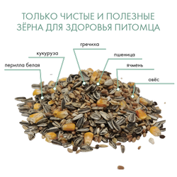 Fiory (Фиори) Classic корм для крупных попугаев, 600 г