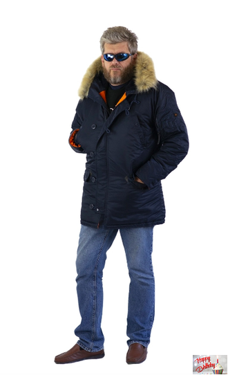 Куртка мужская N3B Nord Storm Rep Ink/Orange