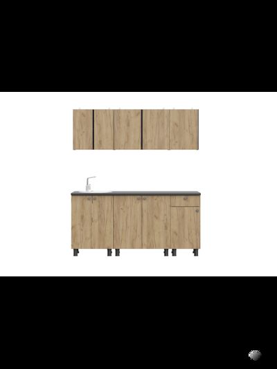 КГ-1 Дуб золотой 1,8м кухонный гарнитур