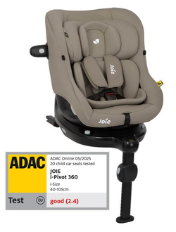 Joie i-Pivot 360 – автокресло с рождения до 3-4 лет