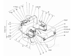 Электрооборудование ДВ-1661 1661.33.10.15.00.00