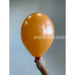 Шар пастель оранжевый (OrangeB007)
