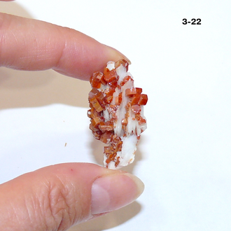 Ванадинит натуральный (щетка) №3-22: 34*26*15мм