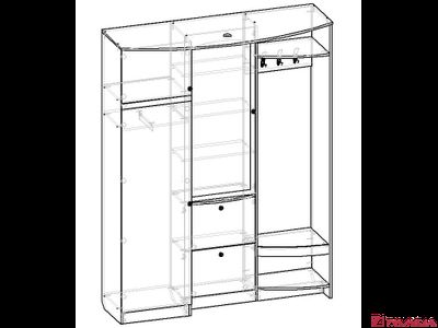 Прихожая САЛЮТ-2 левая