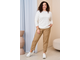 Комфортные женские брюки  &quot;ПИЖОН&quot; арт. 723112 (Цвет горчичный) Размеры 52-66