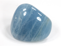 Берилл голубой (Аквамарин), крупная галтовка, Бразилия (31*28*18 мм, 24,3 г) №35147
