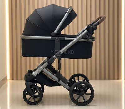 Детская коляска 3 в 1 Luxmom 710 Черный