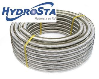 Нержавеющая гофрированная труба &quot;Hydrosta&quot; FLEXSY-25 мм, отожженная (бухта)