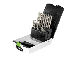 Кейс со свёрлами HSS по стали HSS D 1-10 Sort/19