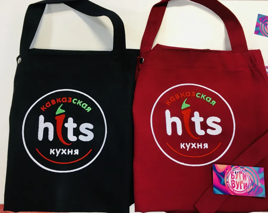 вышивка на фартуках