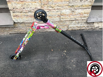 Самокат Трюковой GANG #3 Граффити