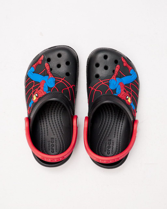 Crocs Kids Crocband Spider Man Детские Черные