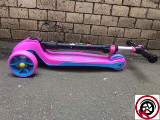 Трехколесный самокат Scooter Super Maxi Складной Розовый