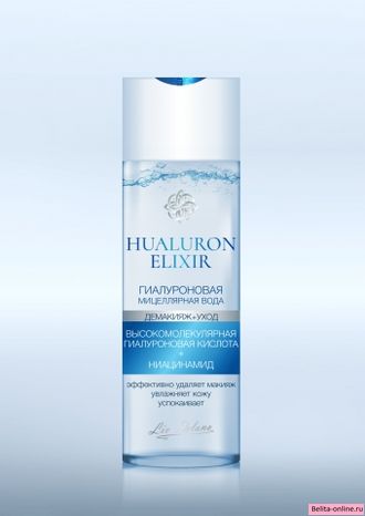 Liv Delano Hyaluron Elixir Гиалуроновая Мицеллярная вода, 200 мл