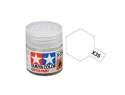Tamiya: Акриловый полуматовый лак X-35 (10 мл.)