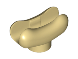 Hot Dog / Sausage Bun, Tan (25386 / 6147214)