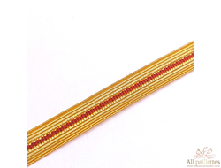 Тесьма металлизированная ТМ523