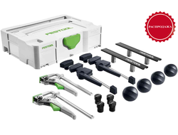 Упоры и фиксаторы MFT комплект в контейнере T-Loc SYS-MFT-FX-Set FESTOOL