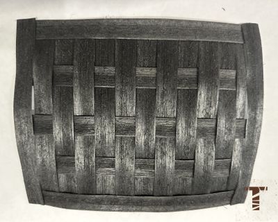 Черный шлифованный