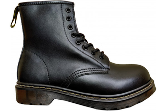 Ботинки Dr. Martens 1460 Black Leather черные женские