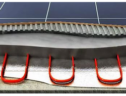 Кабельный пол, монтаж в слой плиточного клея или в стяжку