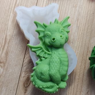 Силиконовый молд 2Д "Дракоша"