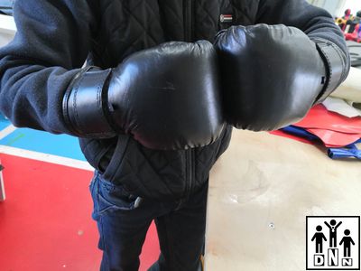 Перчатки снарядные, натуральная кожа DNN