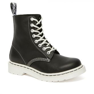 БОТИНКИ DR. MARTENS 1460 PASCAL BLACK & WHITE МУЖСКИЕ