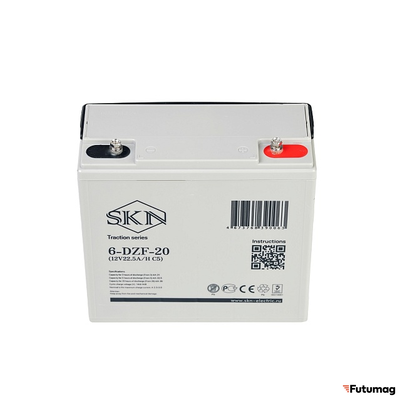 Тяговый аккумулятор SKN 6-DZF-20 (12V22.5A/H C5)