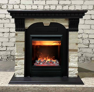 Электрический камин Дублин BL M1 с очагом 3D Olympic