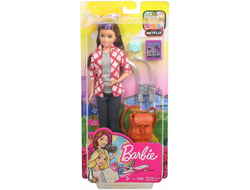 Barbie Кукла Скиппер Туристка 26 см, FWV17