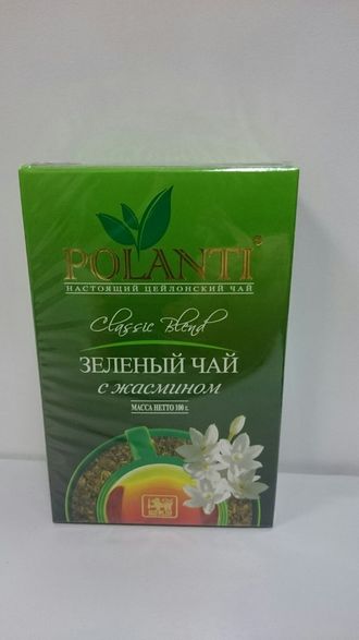 Чай зеленый Polanti с жасмином 100 гр.