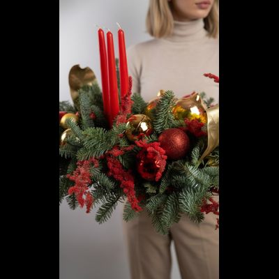 Новогодняя композиция № 1197