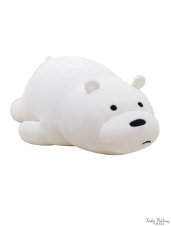 Мягкая игрушка "Белый медведь-батон"