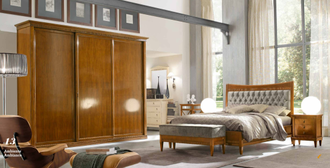 Кровать двуспальная с мягким изголовьем (173*220*h140) art.42.08 160*200 DESIDERI TOSATO