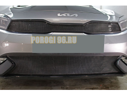 Защита радиатора KIA Cerato 2021- black низ