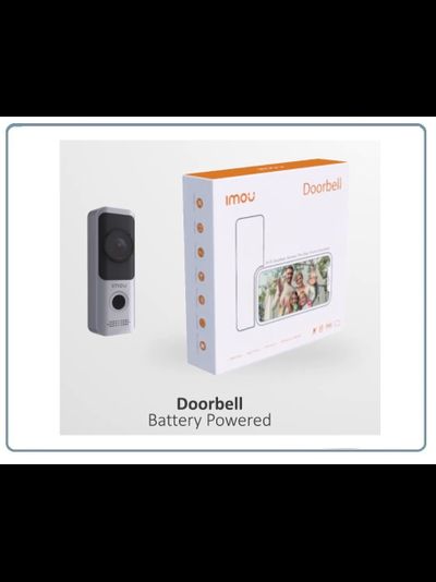 IMOU Doorbell автономная вызывная WiFi панель видеодомофона с DVR, Full HD (IMOU)