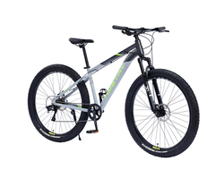 Горный велосипед Timetry TT113 9ск 27.5", рама 17" черно-серый